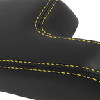 Center Console Armrest Cover for Honda Fit (2015–2019) Yellow Stitch