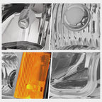 J-Halo LED DRL Headlight/Lamps for Chevy Silverado/Avalanche (2003–2006)