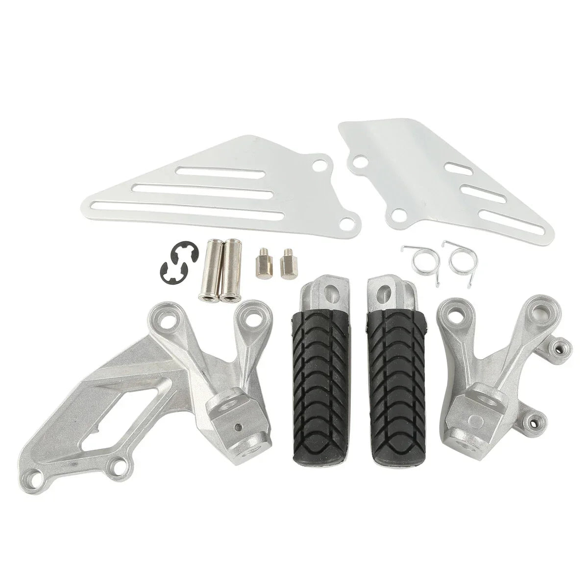 Front Rider Driver Foot Pegs Bracket Set for Kawasaki Ninja ZX14R (2006-2023)