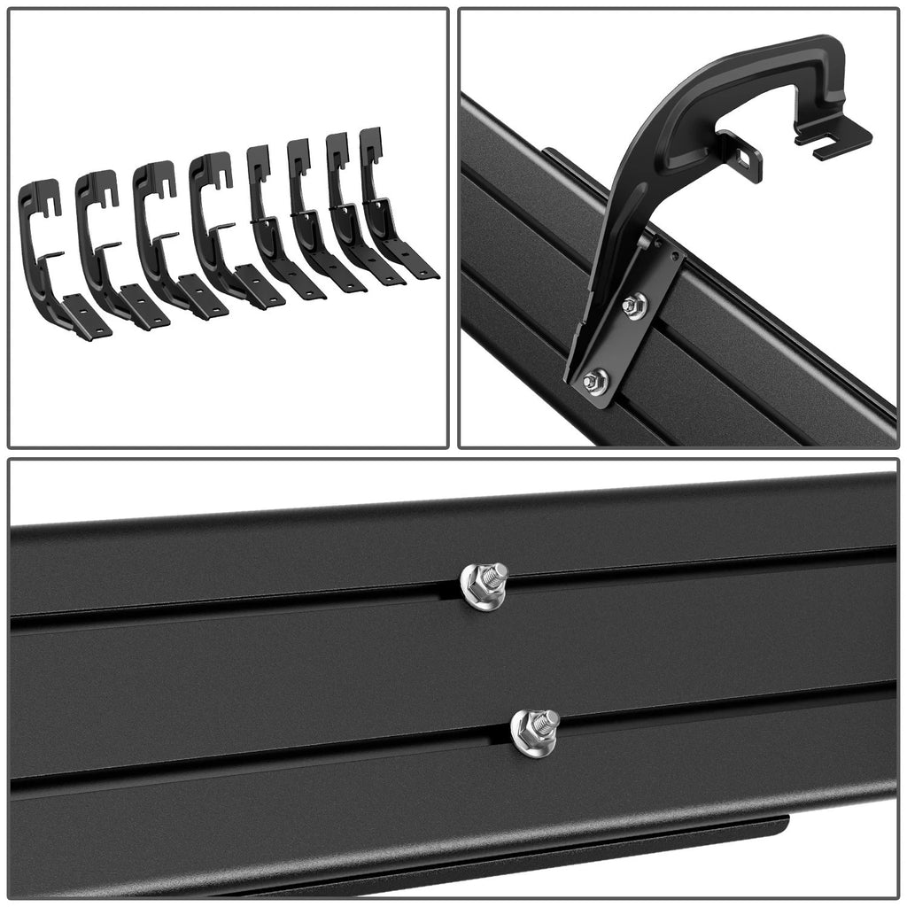 Set of 2 Nerf Step Bars Running Boards for Chevy Silverado GMC Sierra (2007–2019)