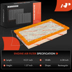 2X Engine Air Filter for Ford Probe Mazda 626 MX-6 (1993-1997)