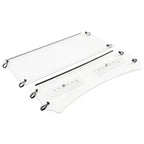 2 Piece Clear Front Vented Windshield for Kubota RTV1140 CPX (2009–2016)