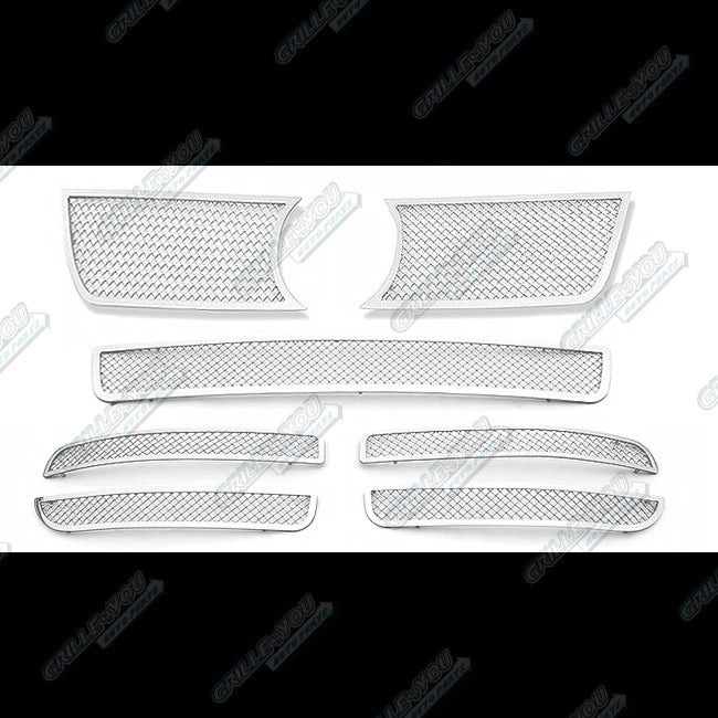 Chrome Mesh Grille Combo for VW Touareg (2003-2007)