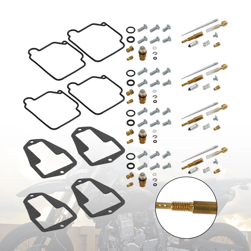4X Carburetor Rebuild Repair Kit for Suzuki DR250 DR350 (T9)