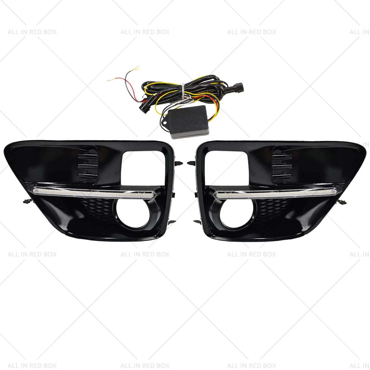 Pair Front LED DRL Turn Light Fog Lamp for Subaru WRX/WRX STi (2015–2017)