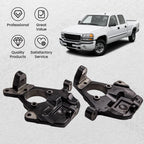 2" / 6" Drop Axle Flip Lowering Kit for Chevy Silverado GMC Sierra 1500 (1999–2006)