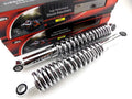 365mm JBS Chrome Rear Shock Absorbers for Suzuki TS400 (1971-1979)
