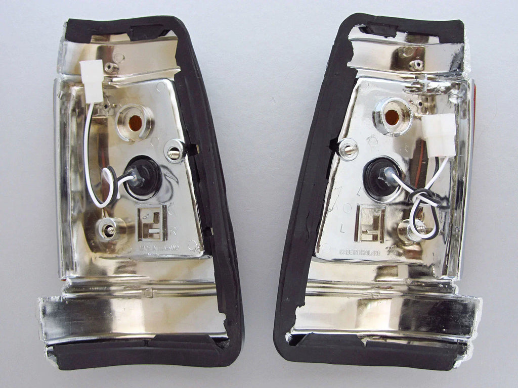 Chrome Corner Signal Light Indicator for Nissan Datsun 720 Ute (1979-1986)