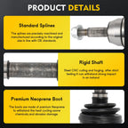 CV Axle Shaft Assembly for Ford Explorer Sport Trac (2003–2005)