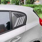 Carbon Look Rear Window Scoop Shutter Vent Covers for BMW 1Series (2005–2011)