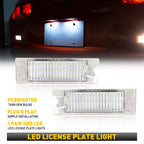 Pair LED License Plate Light for Chevrolet Volt (2011–2019)