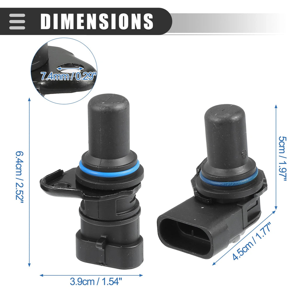 Set of 1 Crankshaft Position Sensor for Kia (No. 39350-3E110)