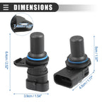 Set of 1 Crankshaft Position Sensor for Kia (No. 39350-3E110)