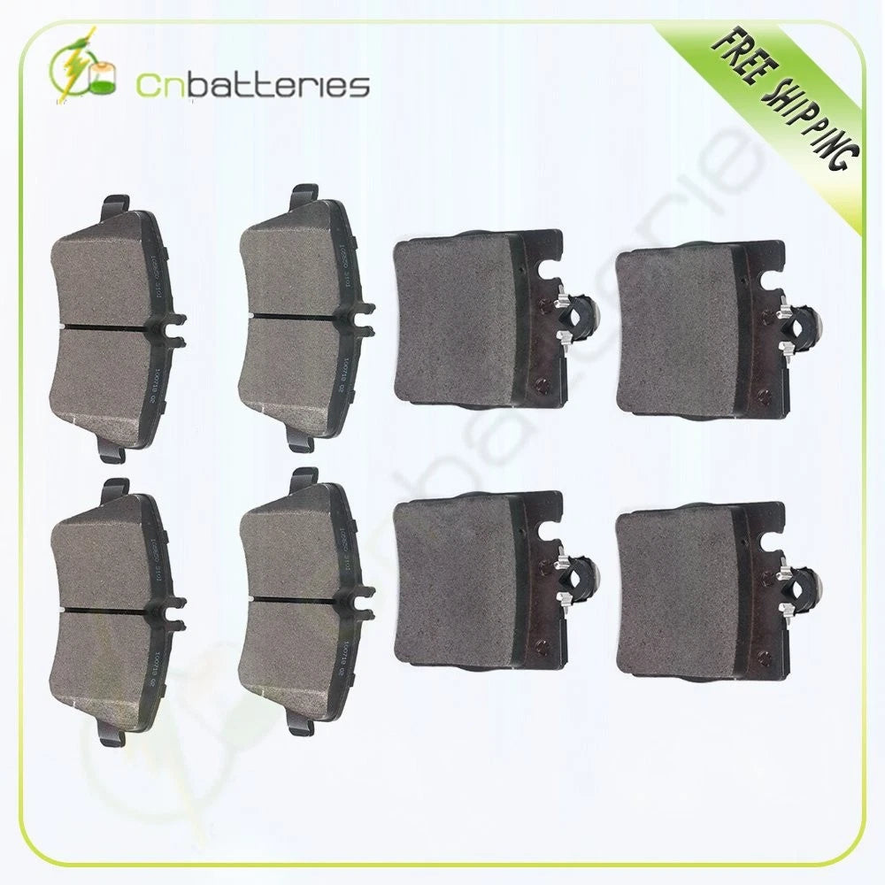 Front and Rear Brake Pads for Mercedes Benz C230 (2002–2005)