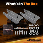 Rear Lowering Kit Shock Extensions for Ford F-150 (1997–2003) 5mm Coated