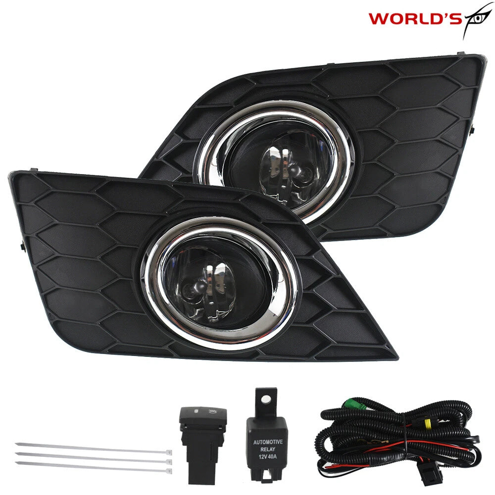 Fog Lights Kit for Nissan Sentra (2016–2019) with Wiring Switch