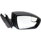 Power Mirrors for Ford Focus (2012–2014) Driver and Passenger Side Textured Black