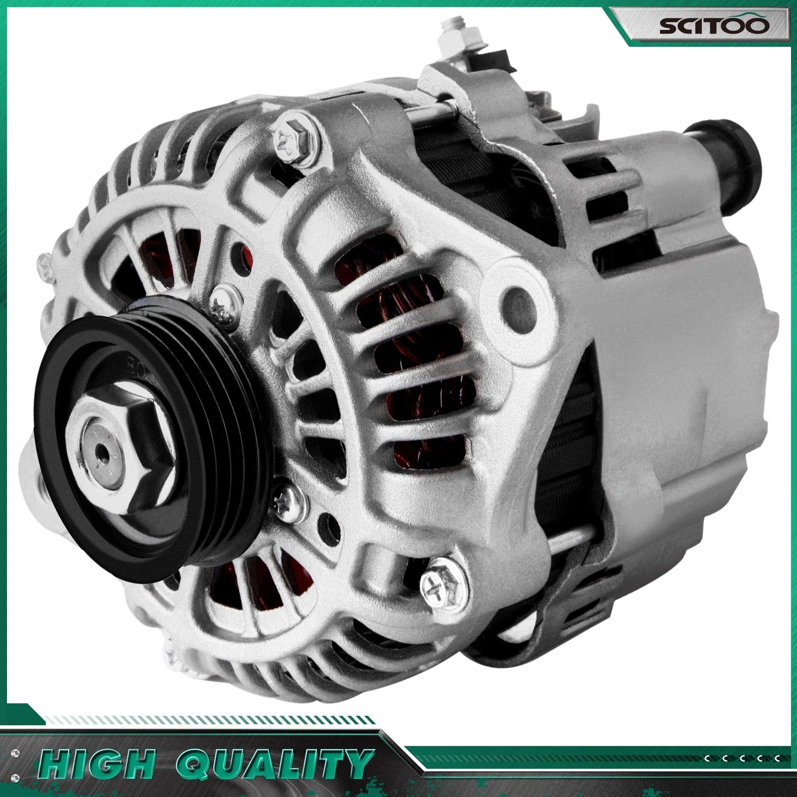 80Amp Alternator for Mazda Protege (1999–2003)