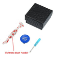 Blue ABS Push Start Stop Button Cover Trim Sticker for BMW