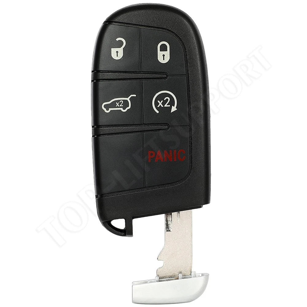 Key Fob Remote Shell Case for Jeep Grand Cherokee Compass (2015–2018)