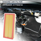 Engine Air Filter for Mercedes-Benz G550 Base 4.0L V8 Gas (2019-2024)