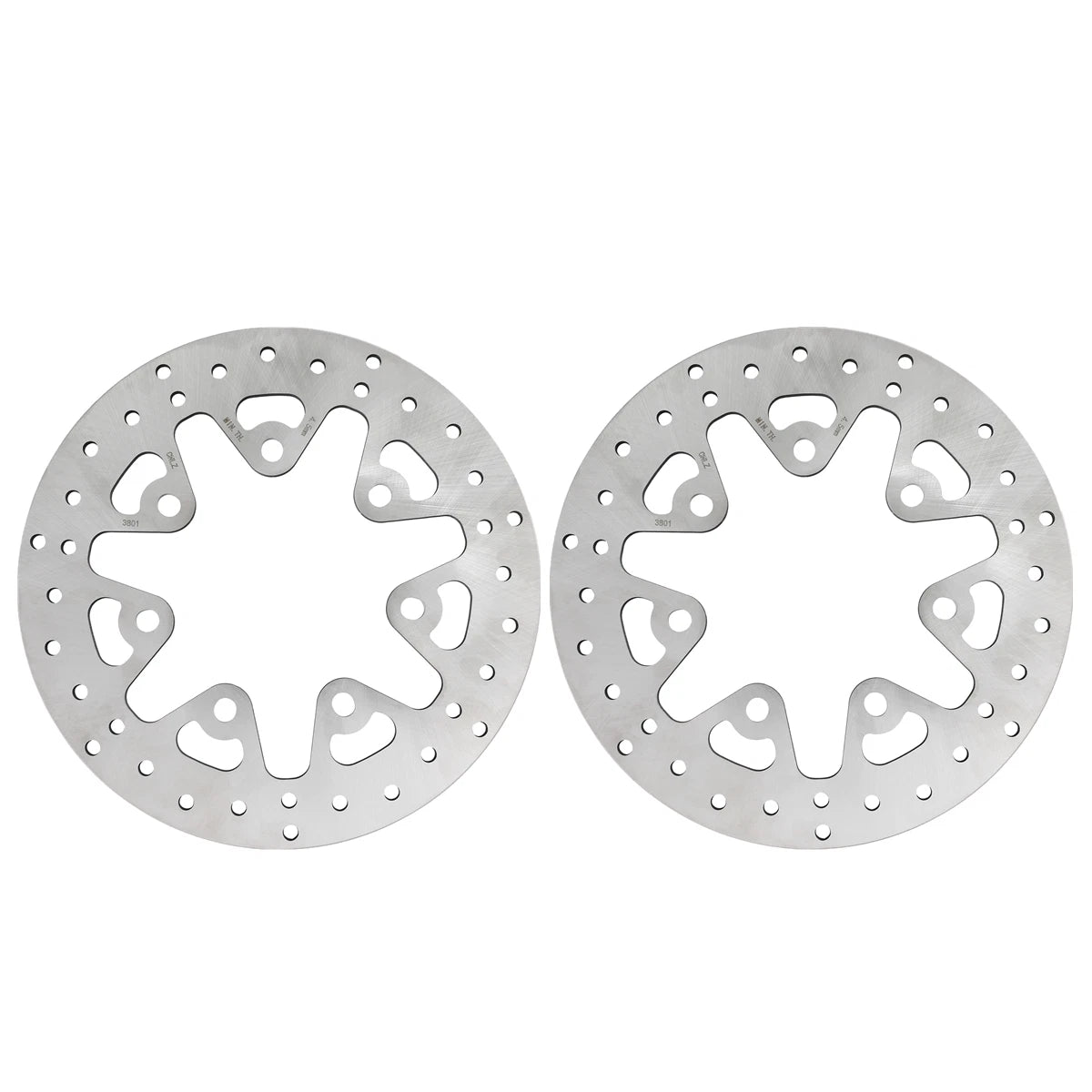 2X 11.8" Front Brake Disc Rotors for Harley Street Road Glide King (2014–2025)