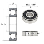 Deep Groove Ball Bearing 10x30x9mm for Scooter Skateboard (6200VV)