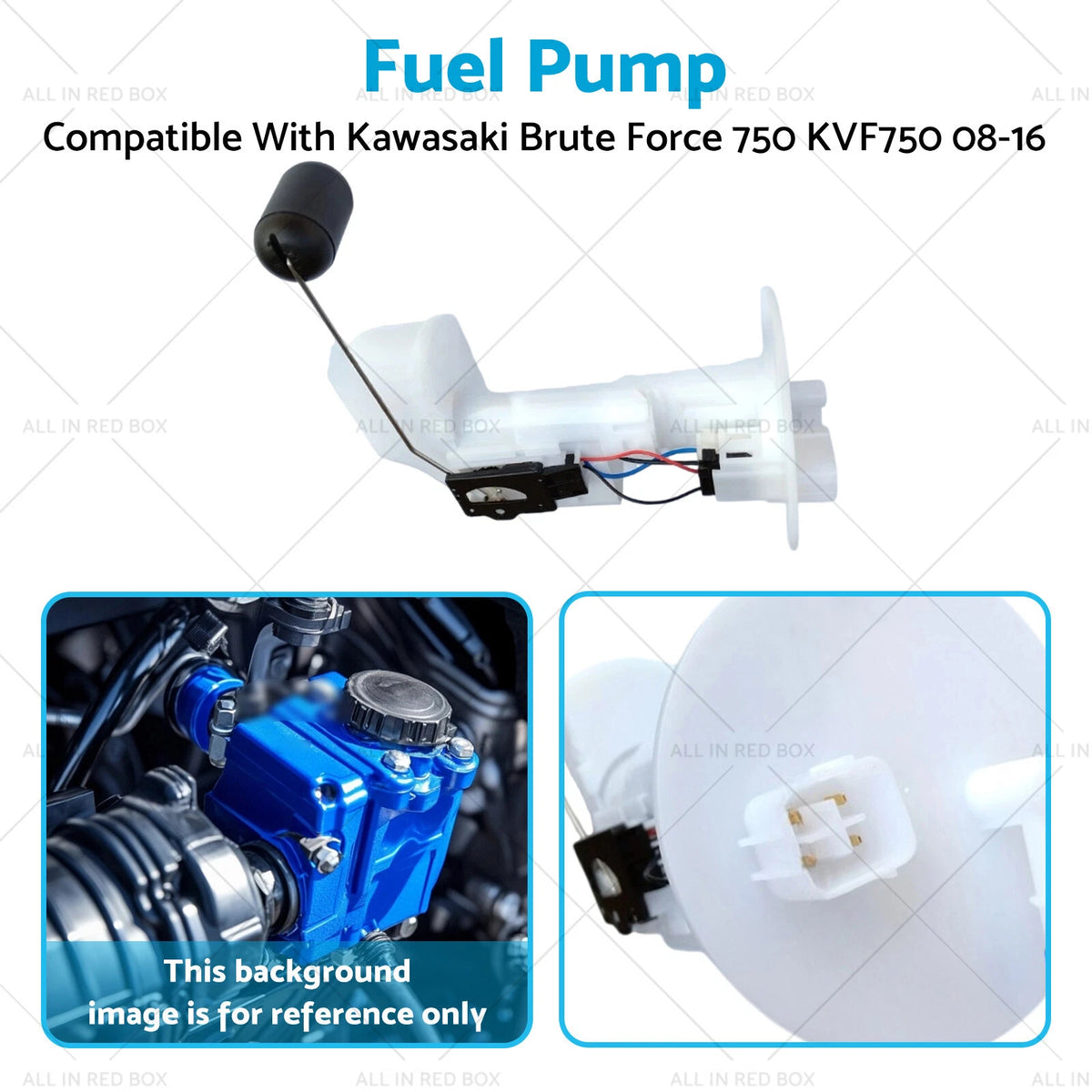 Complete Fuel Pump for Kawasaki Brute Force 750 KVF750J (2013)