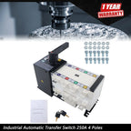 Automatic Transfer Switch for Generator (250A, 4 Poles, 110V-220V)