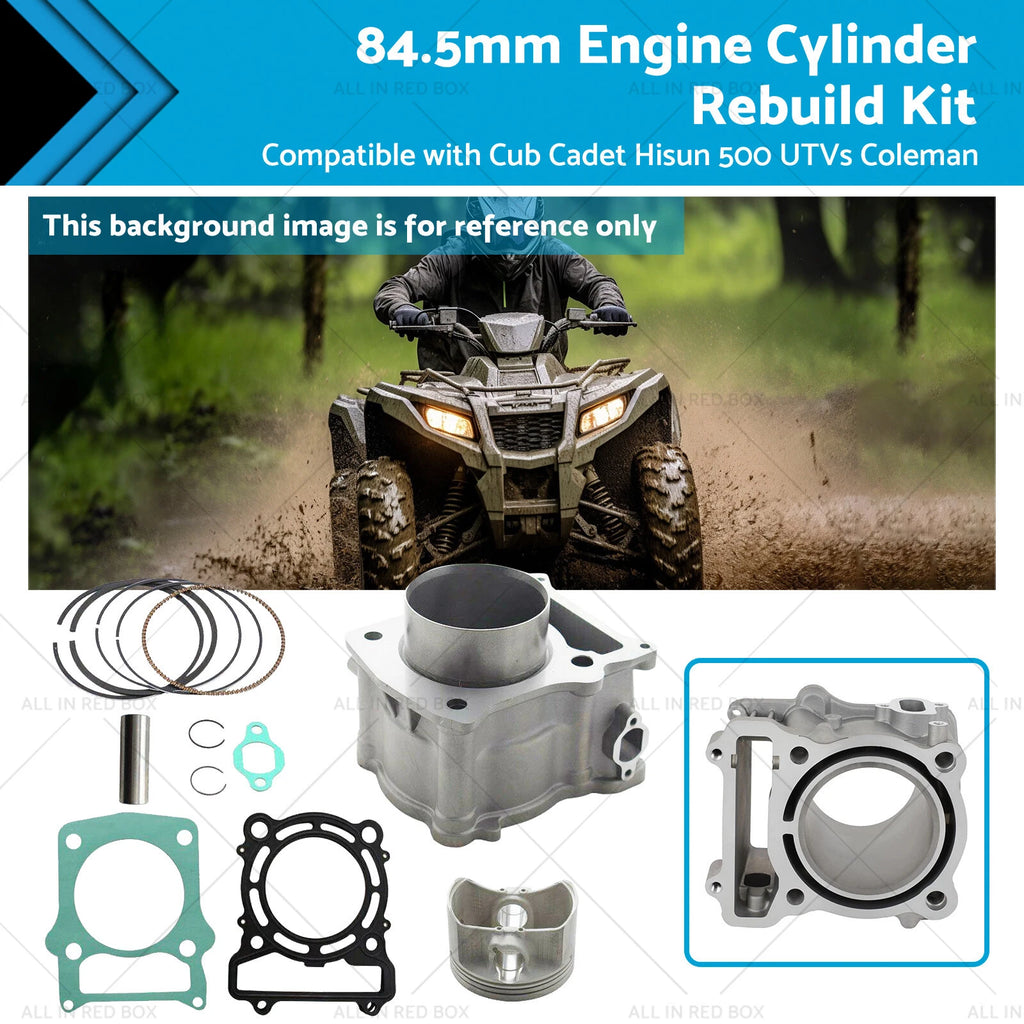 Engine Cylinder Rebuild Kit for Cub Cadet UTVs Coleman Hisun 500 (2010–2023)