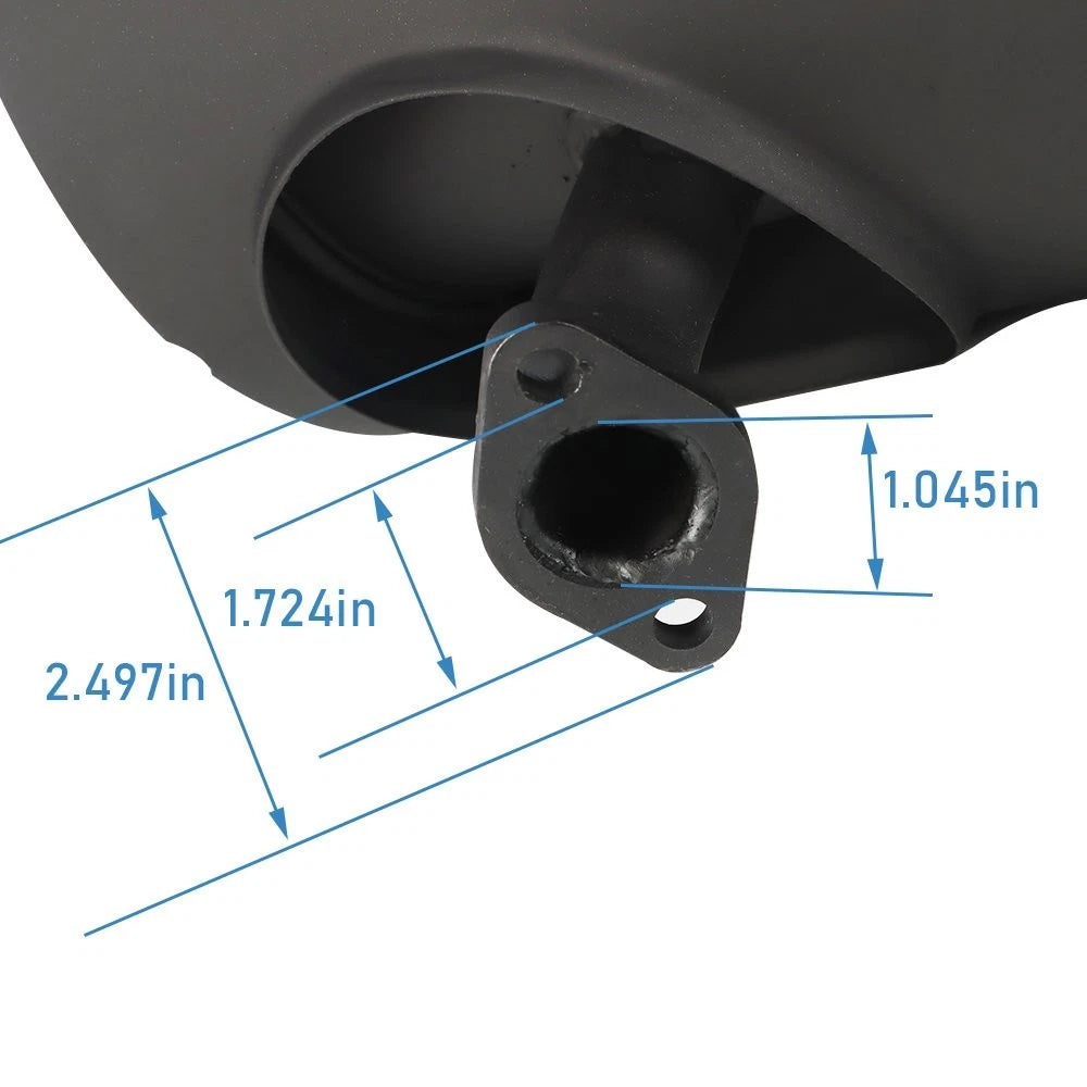 Muffler for Yamaha Gas Golf Cart G16-G22 (1996–Present)