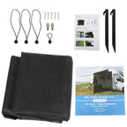 RV Awning Side Shade Mesh Sunshade for Camper Trailer (9' x 7')