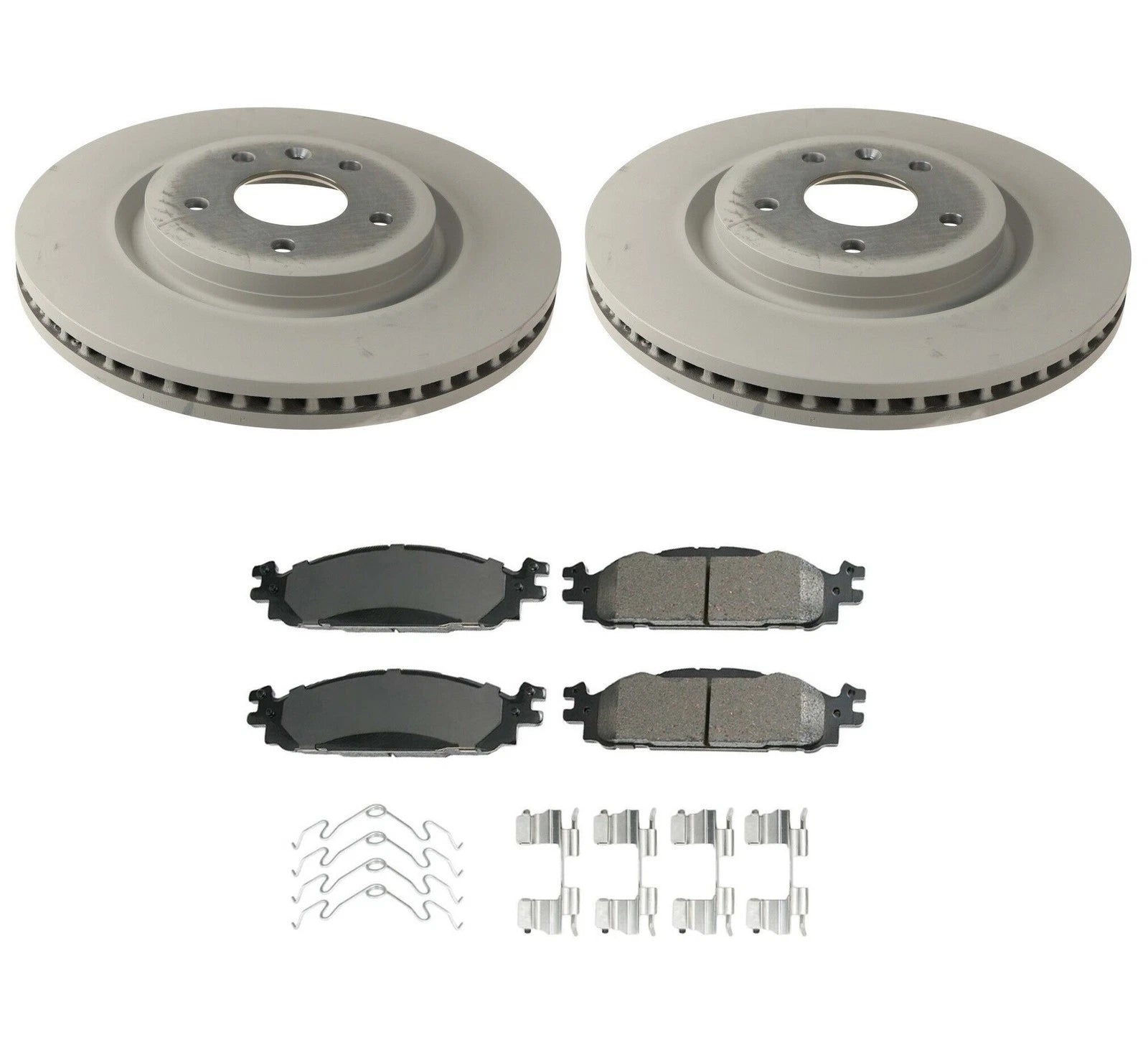 Akebono Performance Front Brake Kit for Ford Lincoln (2010–2019)