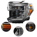 Headlight for GMC Sierra 1500 (2019-2021) Driver LH Side
