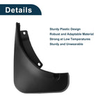 Set of 4 Mud Flaps Splash Guards for Volkswagen CC (2008–2012)