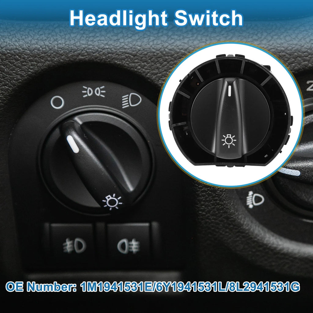 Headlight Switch for Audi A3 8L1 (1996–2003) No.1M1941531E/6Y1941531L