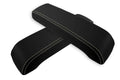 Leather Console Lid Pull Over Cover for Infiniti FX35 (2003–2005) Beige Stitch