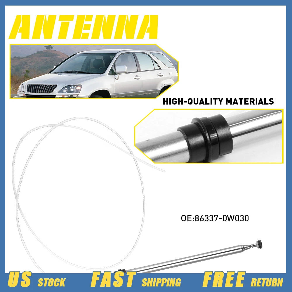 Replacement Antenna Mast for Lexus RX300 (1999–2003)