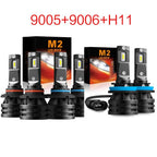 AUXITO 9005 9006 H11 LED Headlight Kit for Hi/Low Beam Fog Light (120W, 6000K)