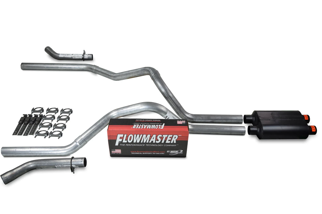 Dual Inlet Exhaust Kit for GM 2500 (2000–2006) - Flowmaster Super 44