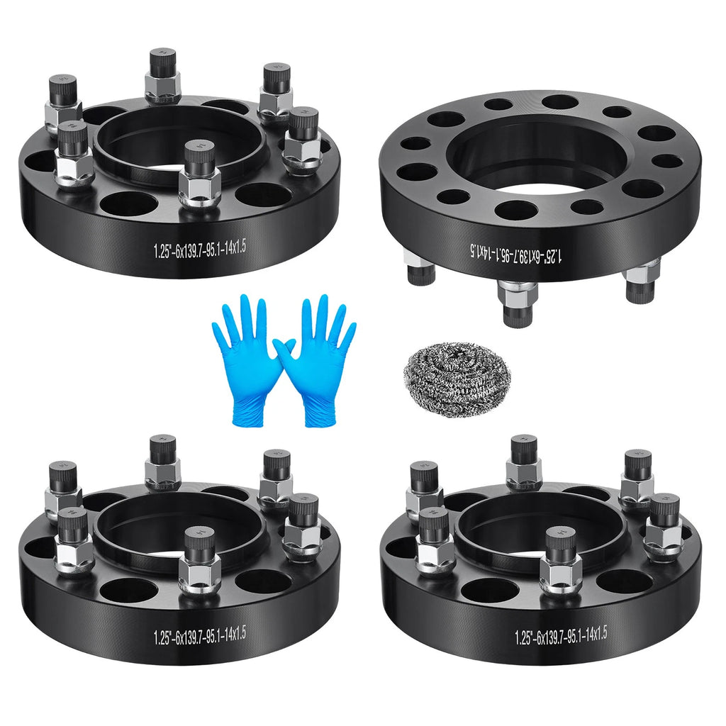 Hubcentric Wheel Spacers for Toyota Tundra 2022–2025 (6x5.5, 1.25", 95.1mm)