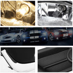 Clear Lens Fog Lights with Chrome Bezel & Switch for Honda CR-V (2017–2018)
