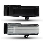 Clear LED Side Mirror Blinker Light Turn Signal Lamps for Ford F-150 (2015–2018)