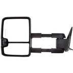 Set of 2 Power Chrome Smoke LED Signal Towing Mirrors for GMC 1500 2500 3500 (1988–1998)