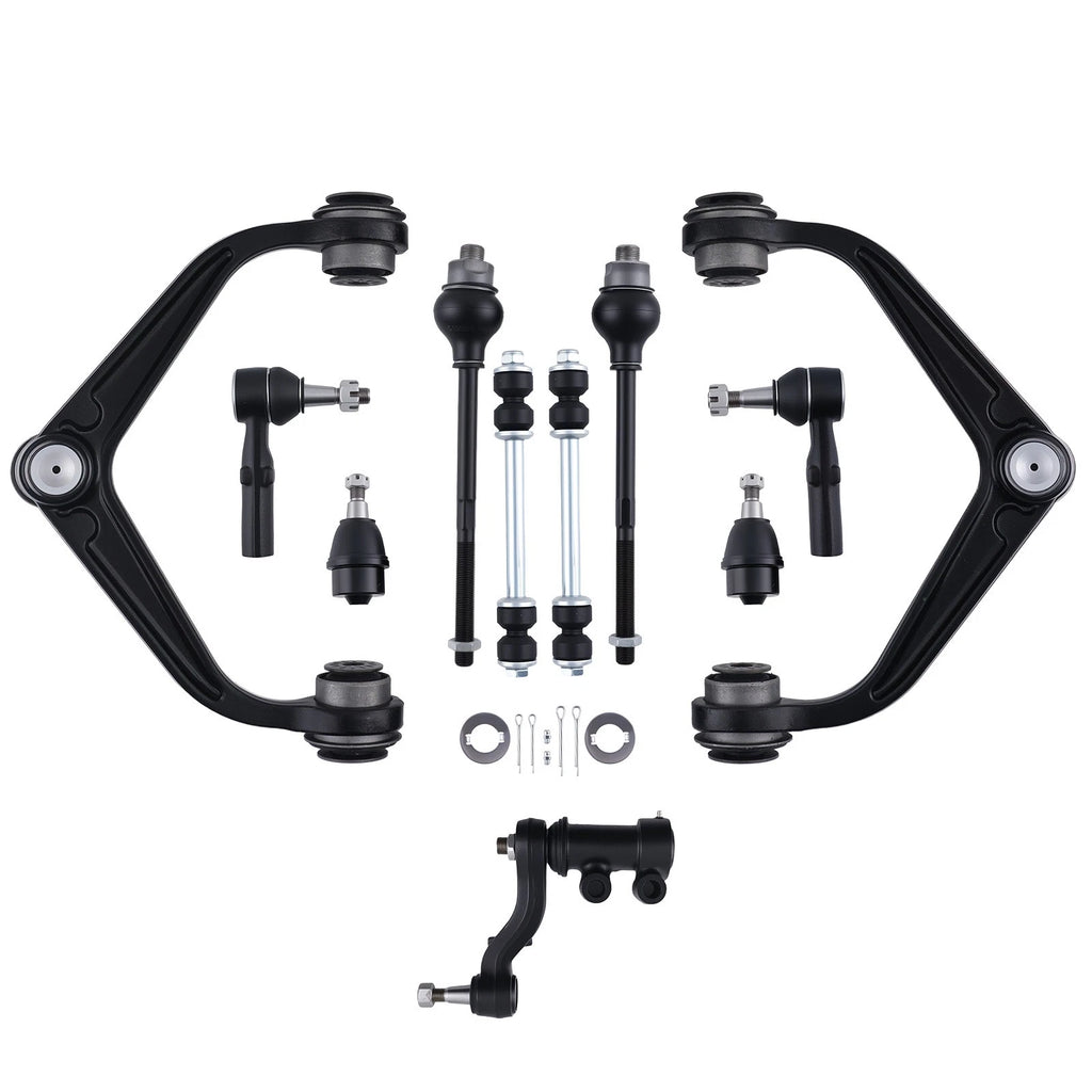 11x Front Upper Control Arms Kit for Chevy Silverado Sierra 2500 3500 HD (2011–2019)