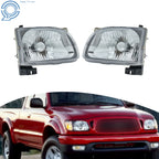 Headlight Assembly Set for Toyota Tacoma (2001–2004) Left+Right Side