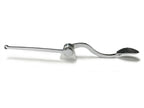 Chrome Deluxe Spoon Style Gas Pedal Replacement for Hot Rods (1932–1959)