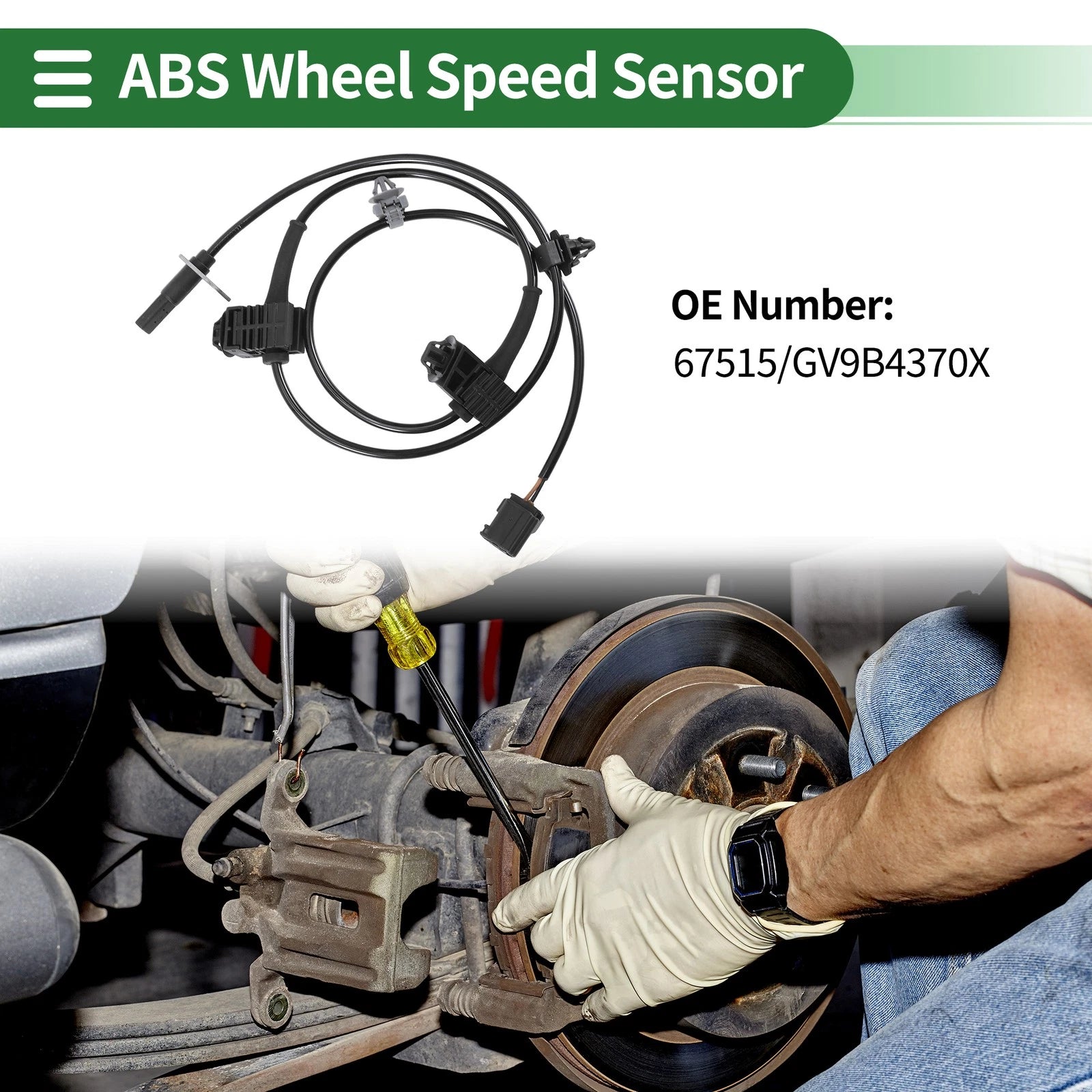 ABS Wheel Speed Sensor No. 67515/GV9B4370X for Mazda 6/Atenza (2013–2017)