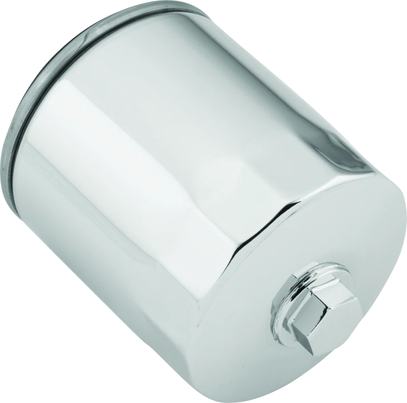 Twin Power Chrome Magnetic Oil Filter with Nut for Harley-Davidson (1999–2023)