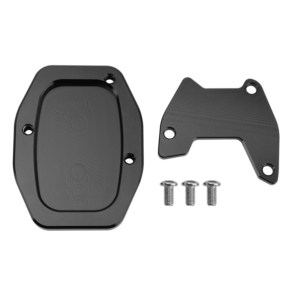 Kickstand Enlarged Plate Pad for Honda X-ADV 750 NSS750 (2021–2025) Black